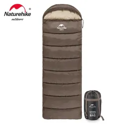 NATUREHIKE Ultralekki bawełniany śpiwór - ciepły i wodoodporny